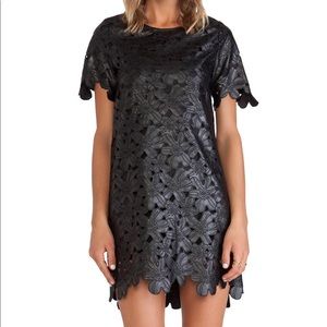 J.O.A. | Floral Cutout Dress | Black | Size S